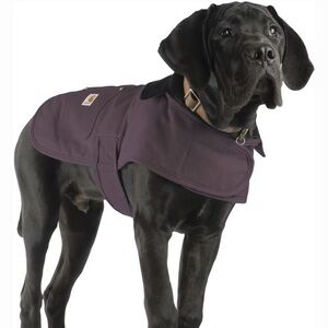 Carhartt Firm Duck Insulated Dog Chore Coat, Deep Wine, X-Large